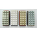 Personalize Glaze Tile Abrasive Garnet Edge Polishing Pads Square Teeth